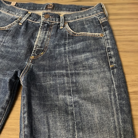 CITIZENS OF HUMANITY STEP HEM ANKLE CROPPED AMARI JEANS 26 - Picture 6 of 16